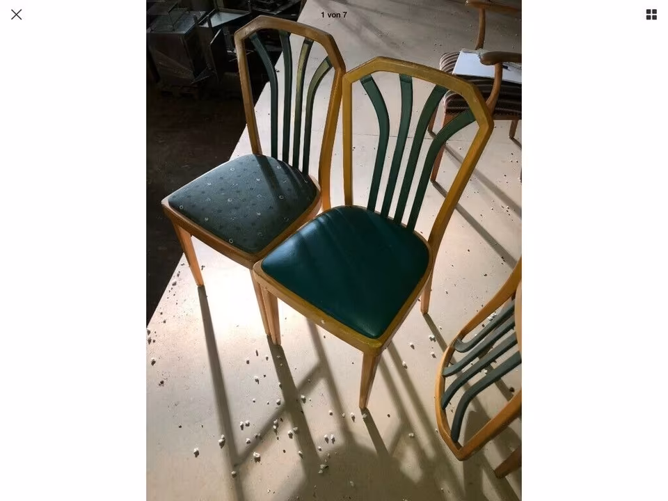 10 Stühle,Bürostühle,Bistrostühle