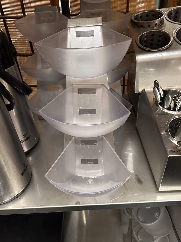 2 x Kaffee-Milch-Zucker Spender,Kantine, Gastronomie