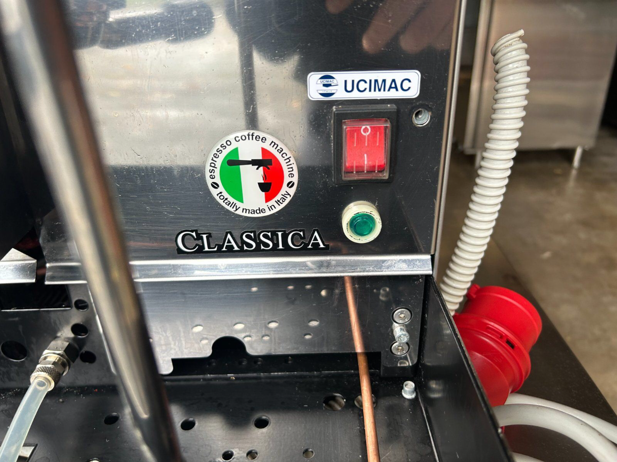 BFC 2GV EL Siebträger Espressomaschine/ Kaffeemaschine Kom Krom