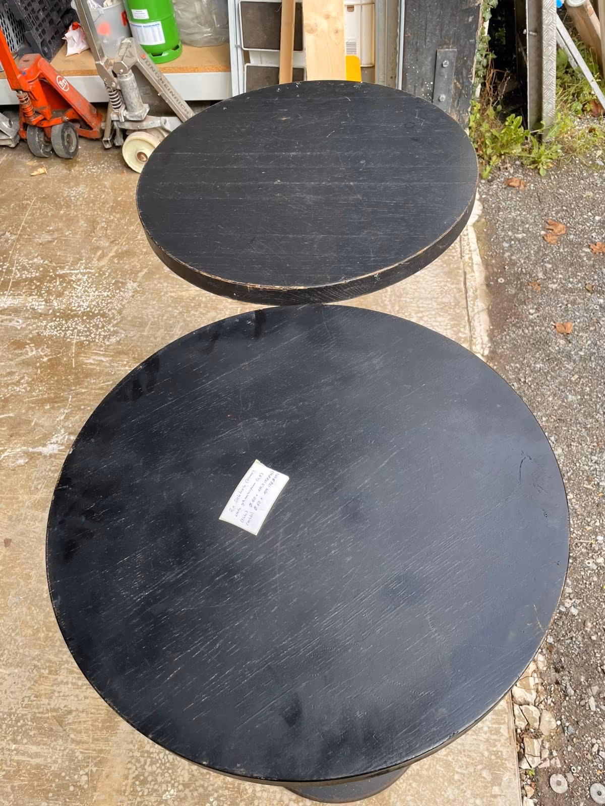 2 Stehtische/ Hochtische/ Tische/ Bartische/ Ø60cm
