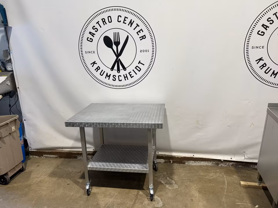 Alutisch/Aluminium Tisch/Arbeitstisch/Untergestell/Werkbank 100cm