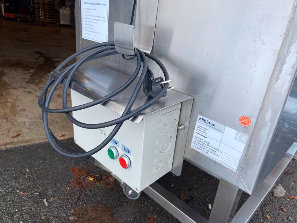 Hilbinox Eisabtauwagen,Abtauwagen,Mulde 200 Liter/Abtauwanne