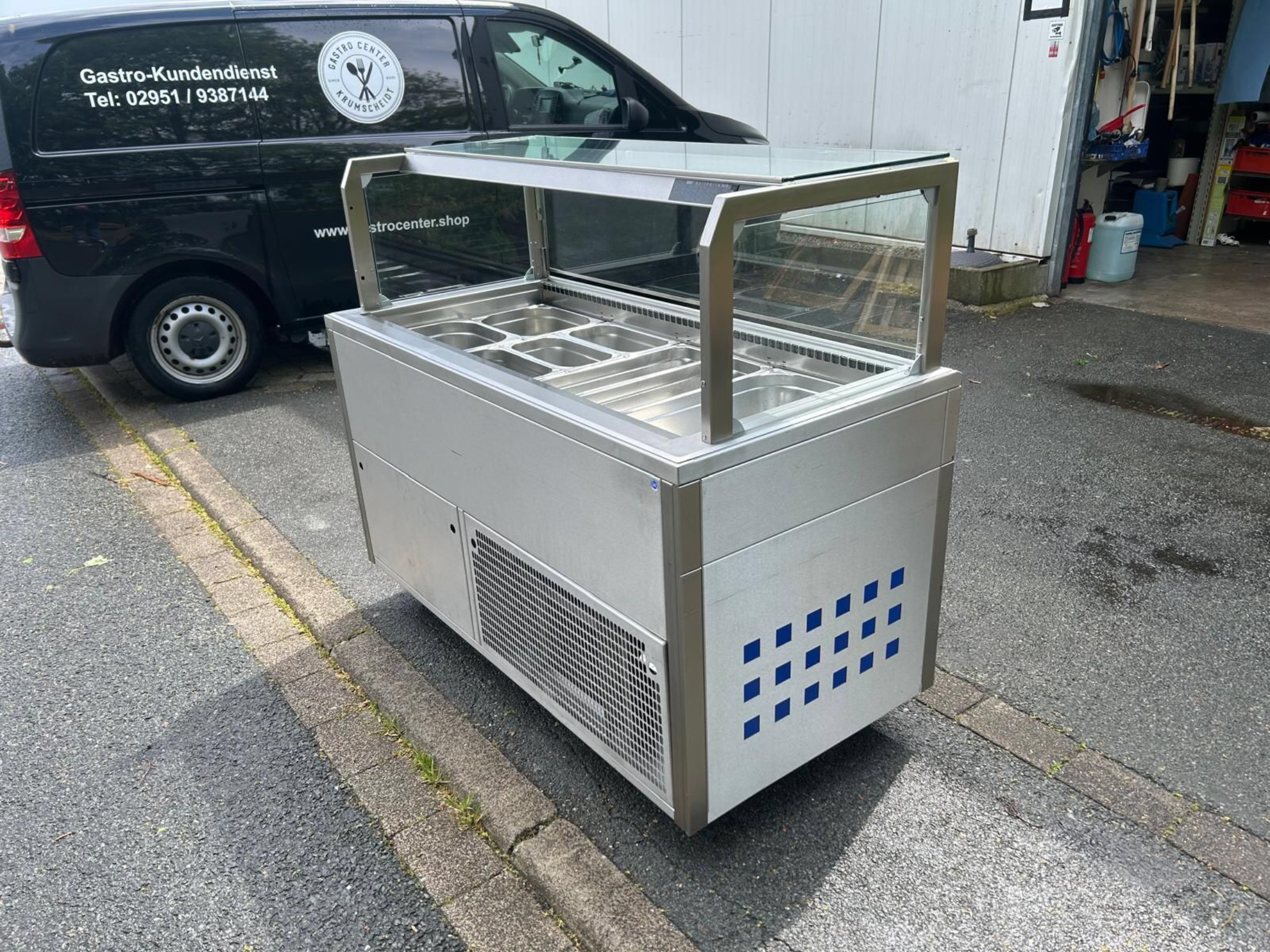 Beer Arctis EK F -4 Kühlvitrine/ Salattheke/ Saladette/ Dönertheke