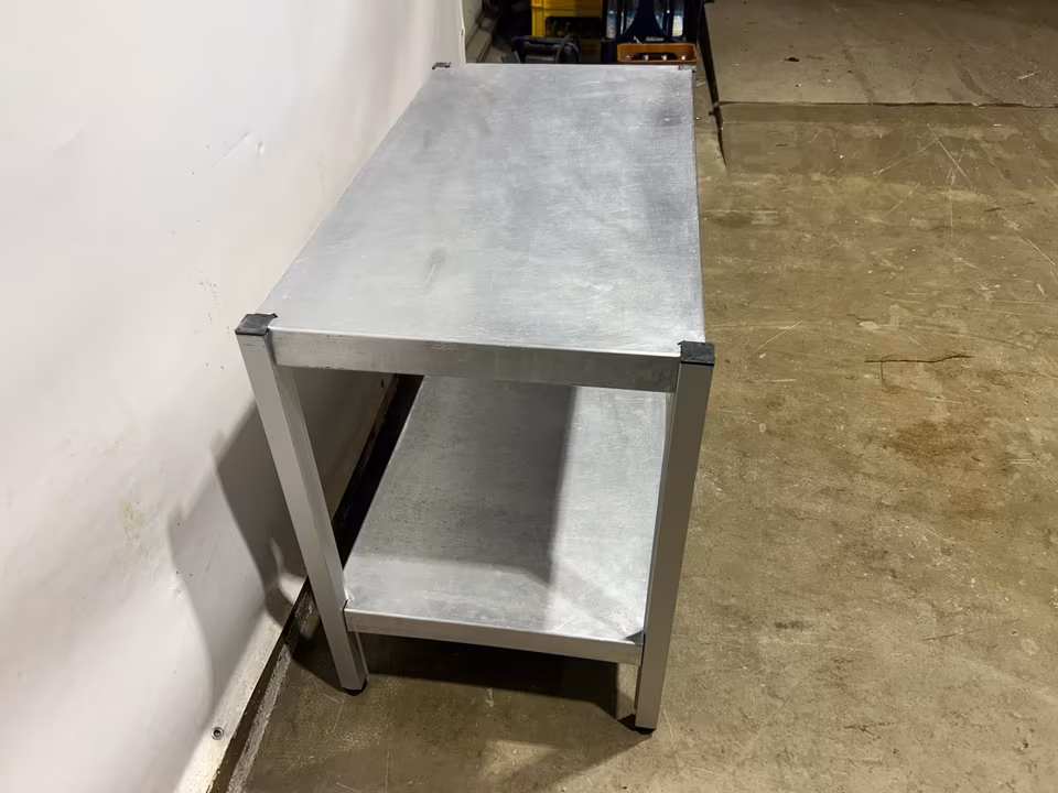Alutisch/Aluminium Tisch/Arbeitstisch/Untergestell/Werkbank 112cm