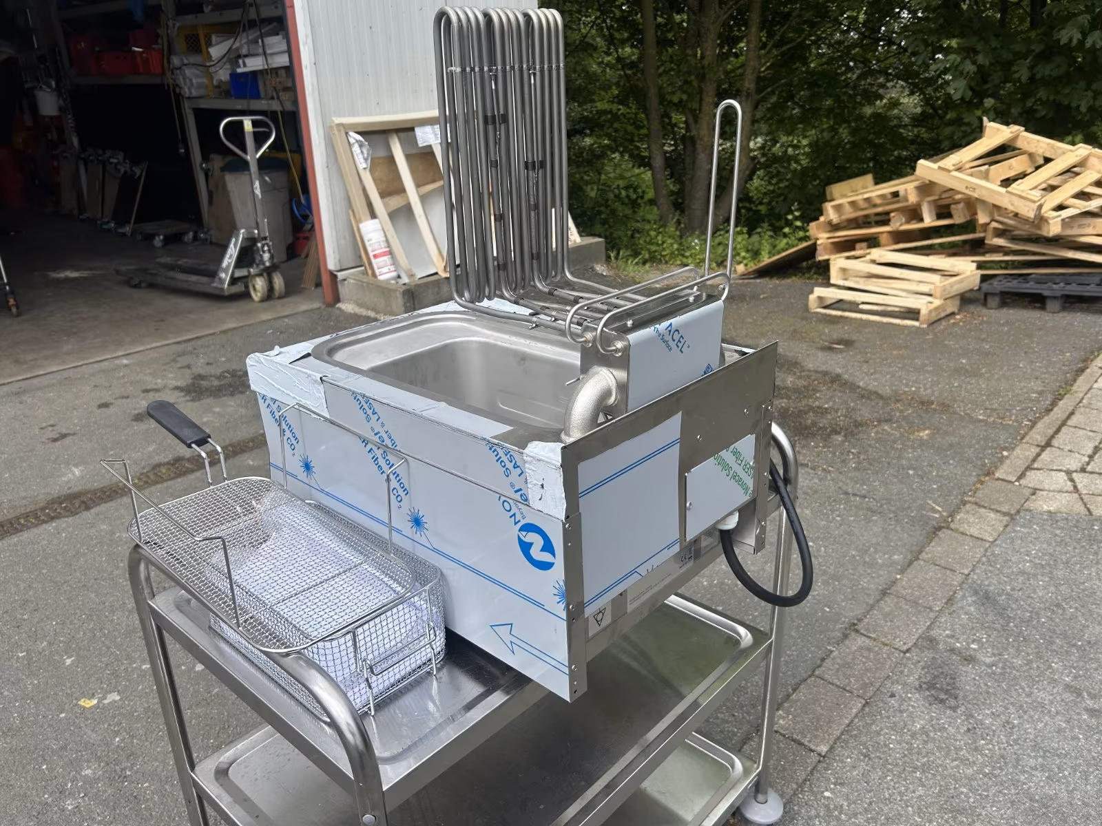 Bartscher Friteuse/115204/10 Liter/9 KW/Fritteuse