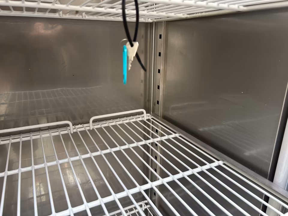 Cookmax AK400TN Kühlschrank/ Gastro 2/1 GN/ Edelstahl