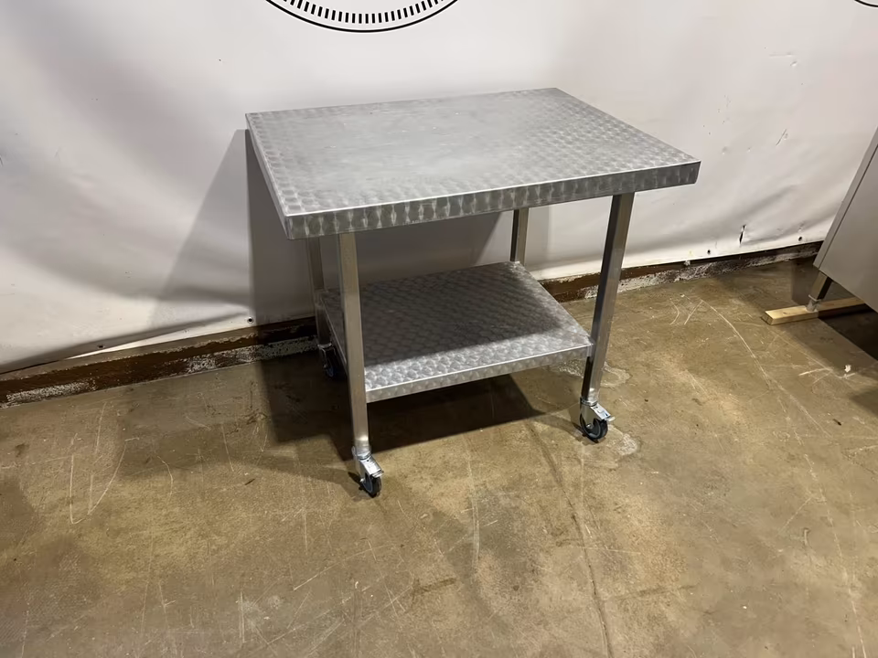 Alutisch/Aluminium Tisch/Arbeitstisch/Untergestell/Werkbank 100cm
