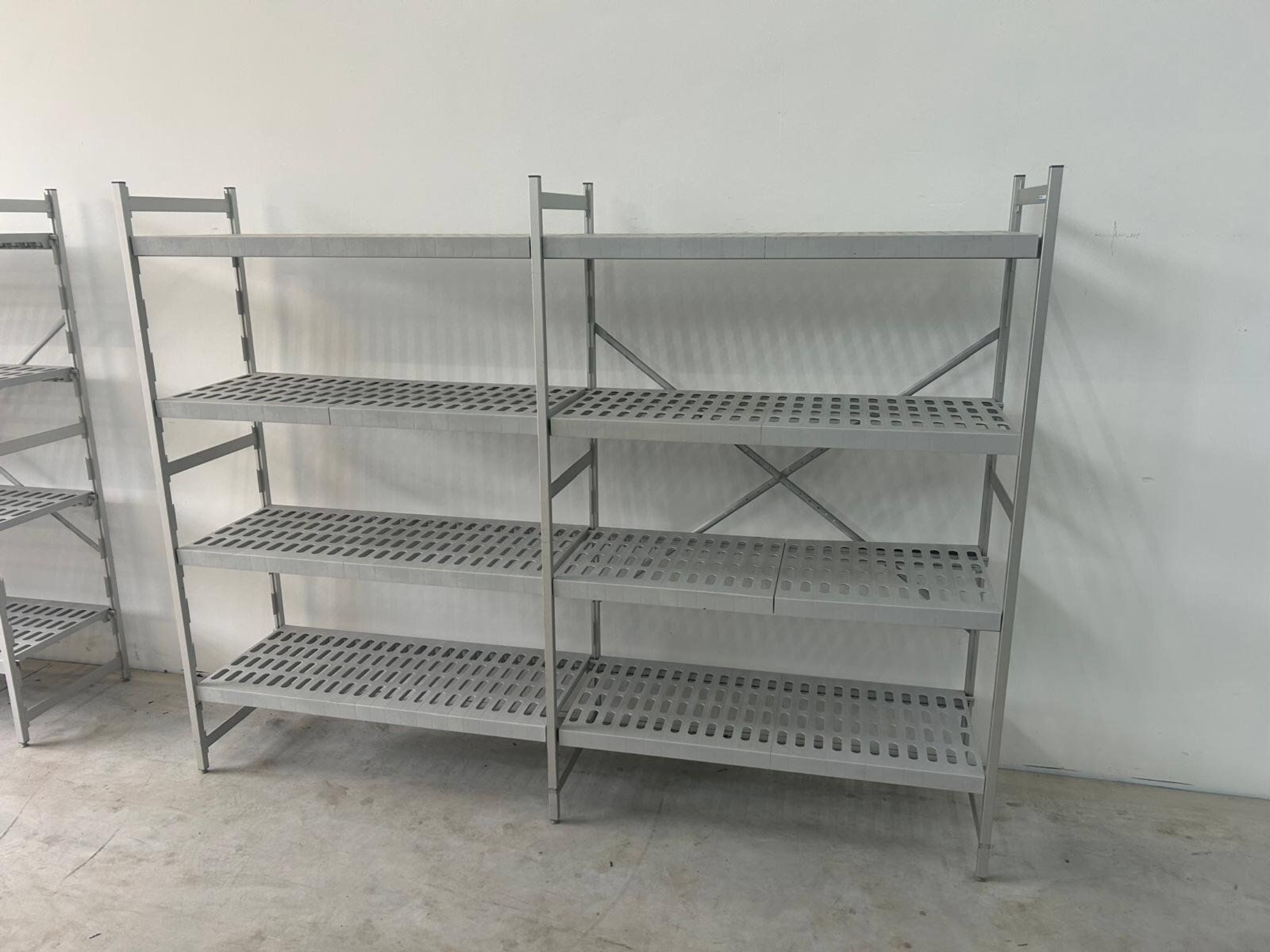 Aluminiumregal/Aluregal/Kühlhausregal 237x50 cm/ No.30