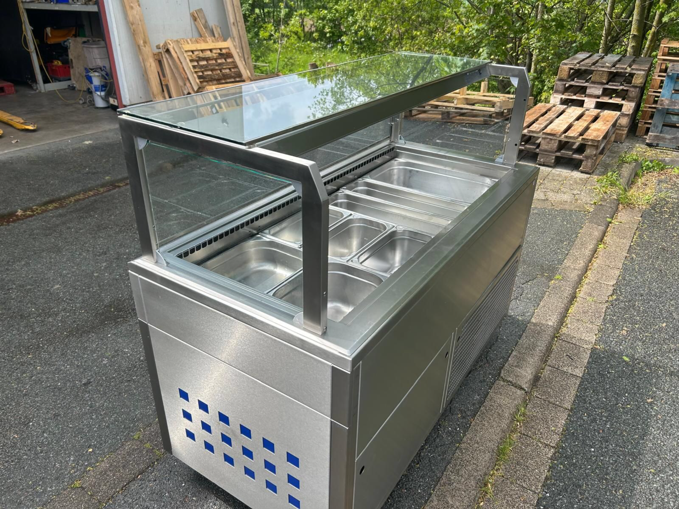 Beer Arctis EK F -4 Kühlvitrine/ Salattheke/ Saladette/ Dönertheke