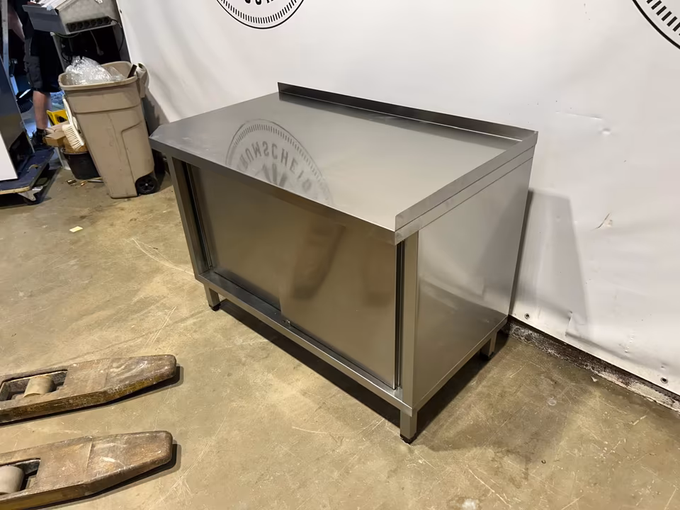 Arbeitsschrank/ Edelstahlschrank/ Arbeitstisch/ Outdoor Küche/120
