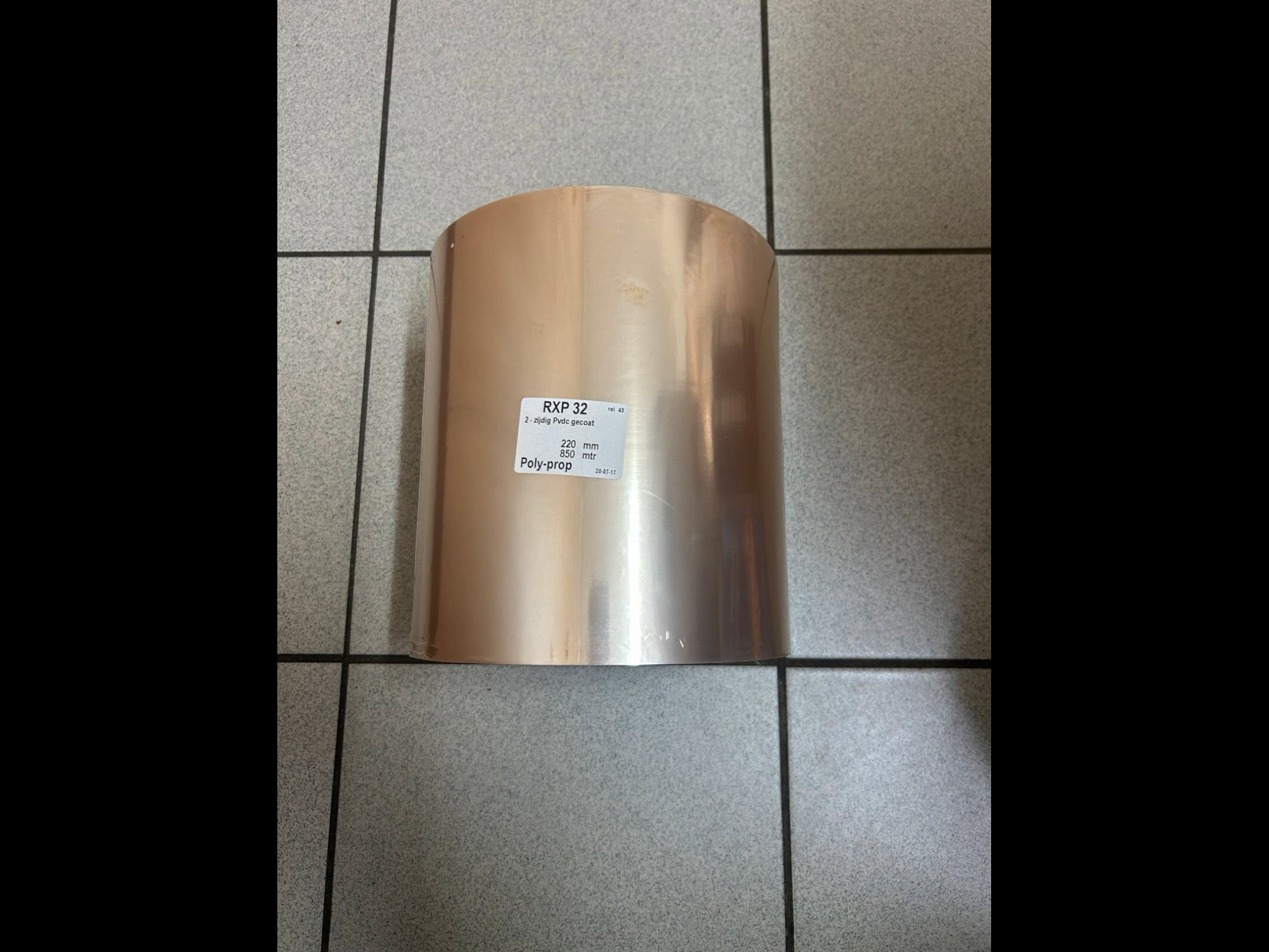 1 x Dehnfolie für Verpackungsmaschine/ 220mm/850m
