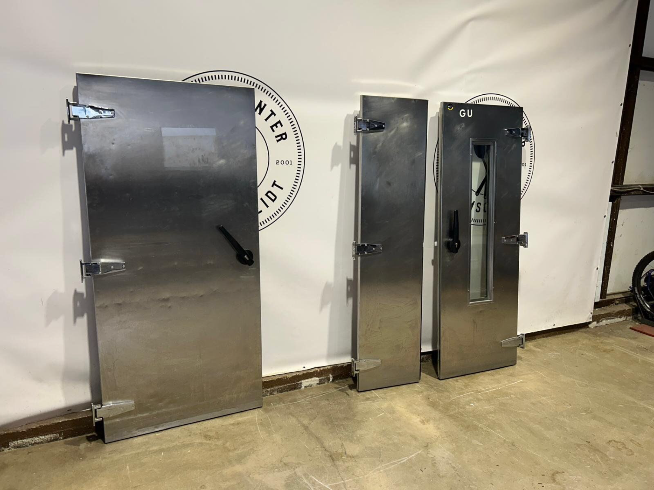 3 x Türen für Miwe GVA Backofen/Gärschrank