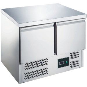 SARO Kühltisch mit 2 Türen, Modell ES 901 S/S TOP 465-1010