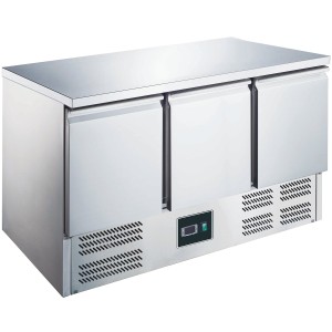 SARO Kühltisch mit 3 Türen, Modell ES 903 S/S TOP 465-1025