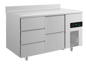 Kühltische mit eingebauter Kühlung mit und Ohne Aufkantung 2 Module