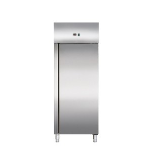 Edelstahlkühlschrank, Inhalt 610 Liter,  GN2/1THL-650TN