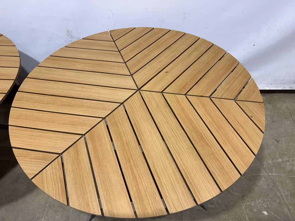 2 Tische/ Terrasse/ Outdoor Tische/ Ø120cm/ Kom Krom