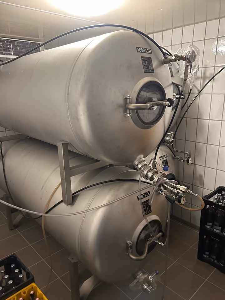 4x Biertank/ Lagertank/ 1000 Liter/ FIB/ 70200503/ Beertank