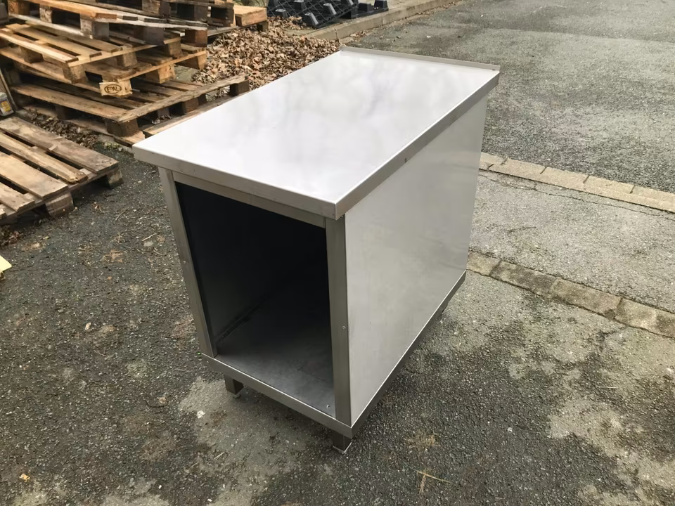 Beistelltisch,Arbeitstisch 56x90x90cm, Edelstahltisch,Tisch