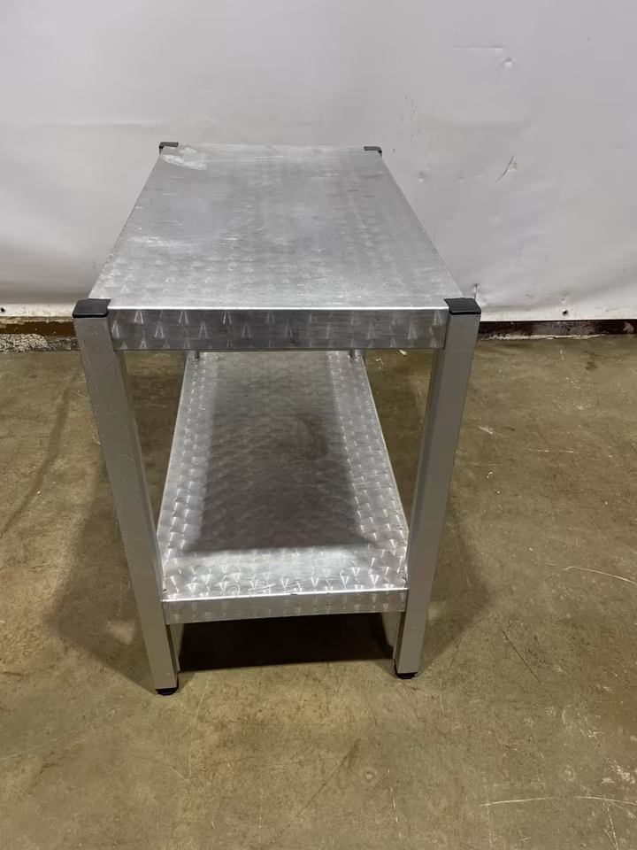 Alutisch/ Aluminium Tisch/ Arbeitstisch/ Werkbank/ 88x50cm