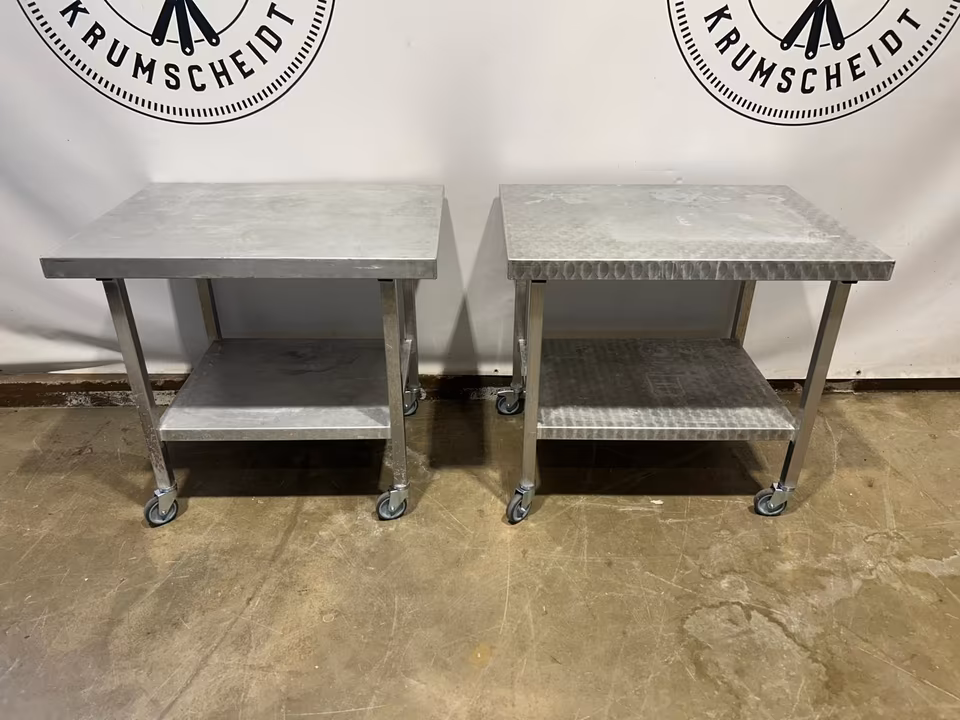 Alutisch/Aluminium Tisch/Arbeitstisch/Untergestell/Werkbank 100cm