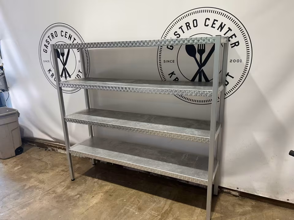 Aluminiumregal/ Aluregal/Lagerregal/Kühlhausregal 187x50cm