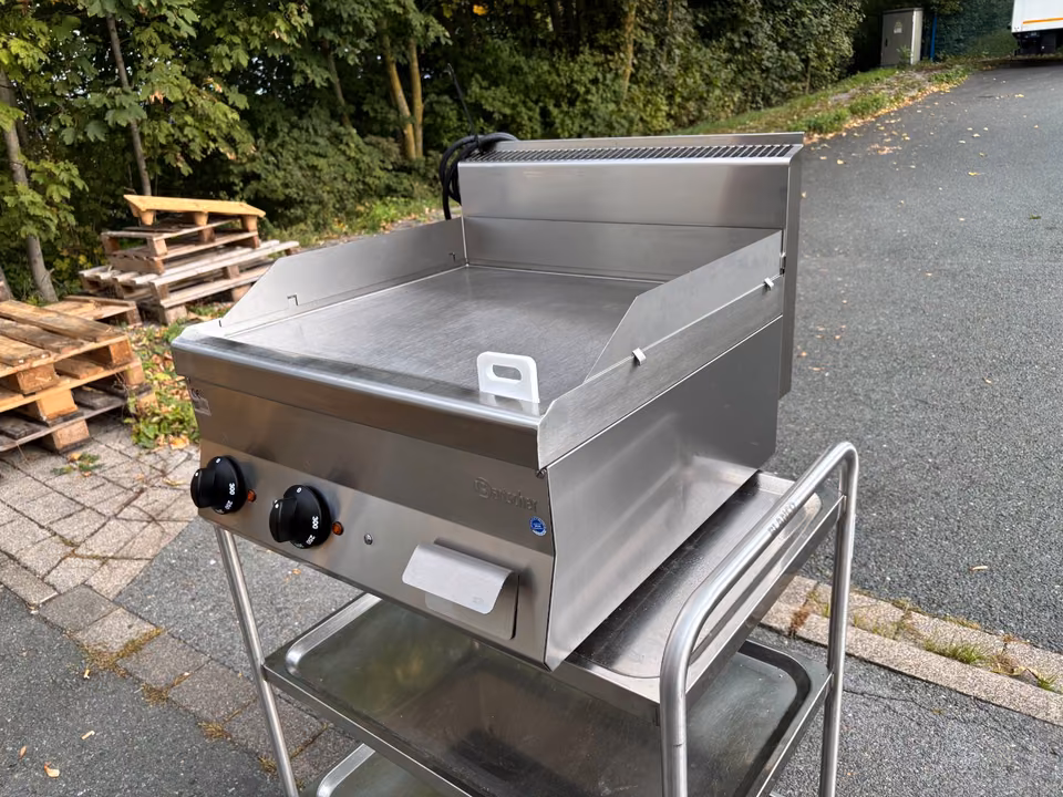 Bartscher Griddleplatte 115309/ Bratplatte/ Grillplatte/ Bräter/