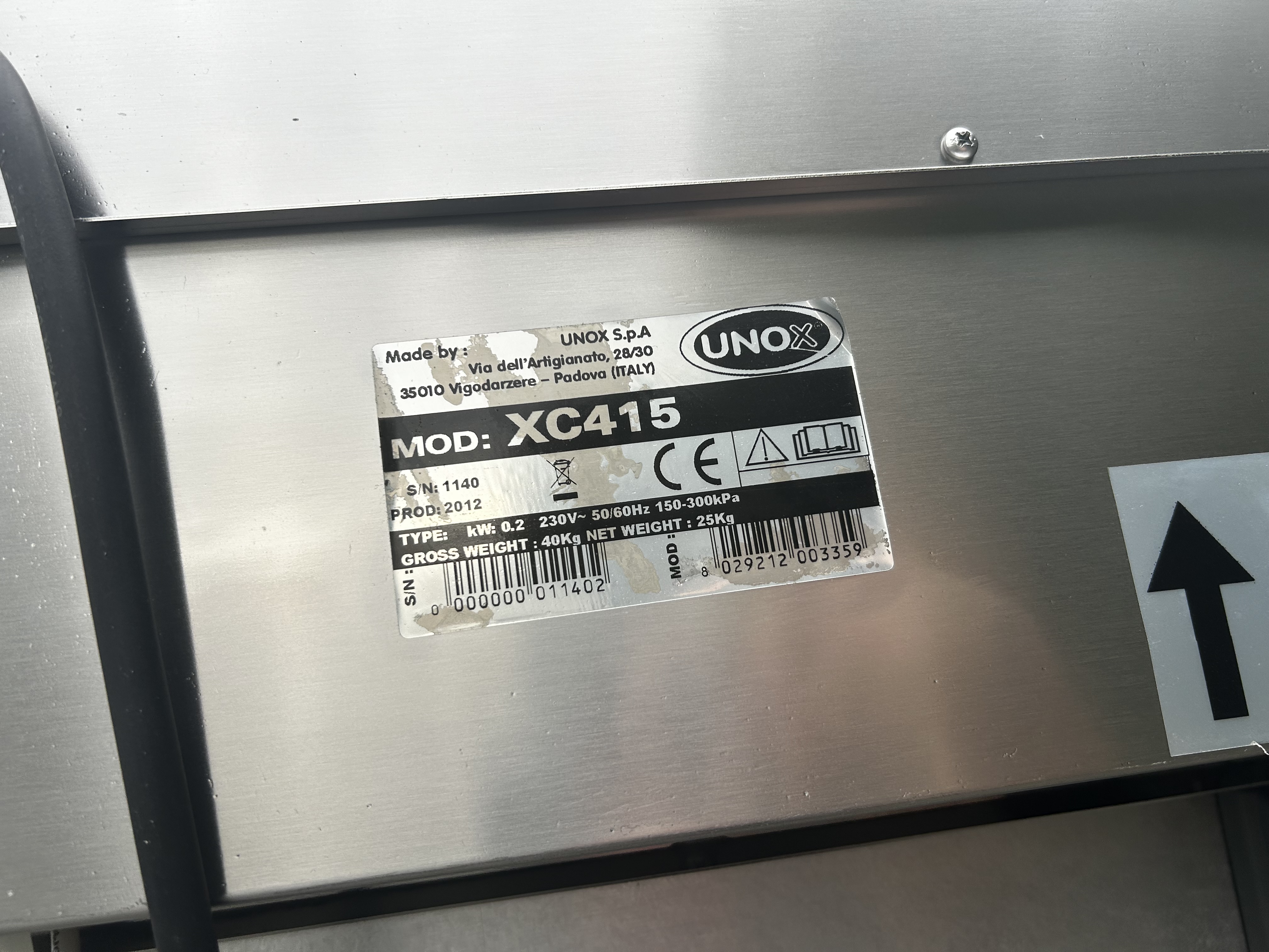 Unox XB895 Dynamic Ladenbackofen/ Backstation/ Backofen