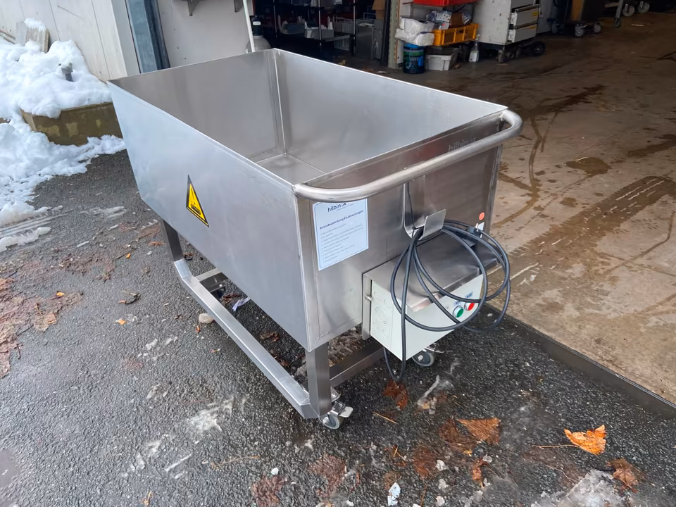 Hilbinox Eisabtauwagen,Abtauwagen,Mulde 200 Liter/Abtauwanne