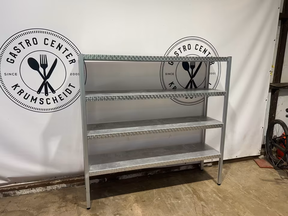 Aluminiumregal/ Aluregal/Lagerregal/Kühlhausregal 187x50cm