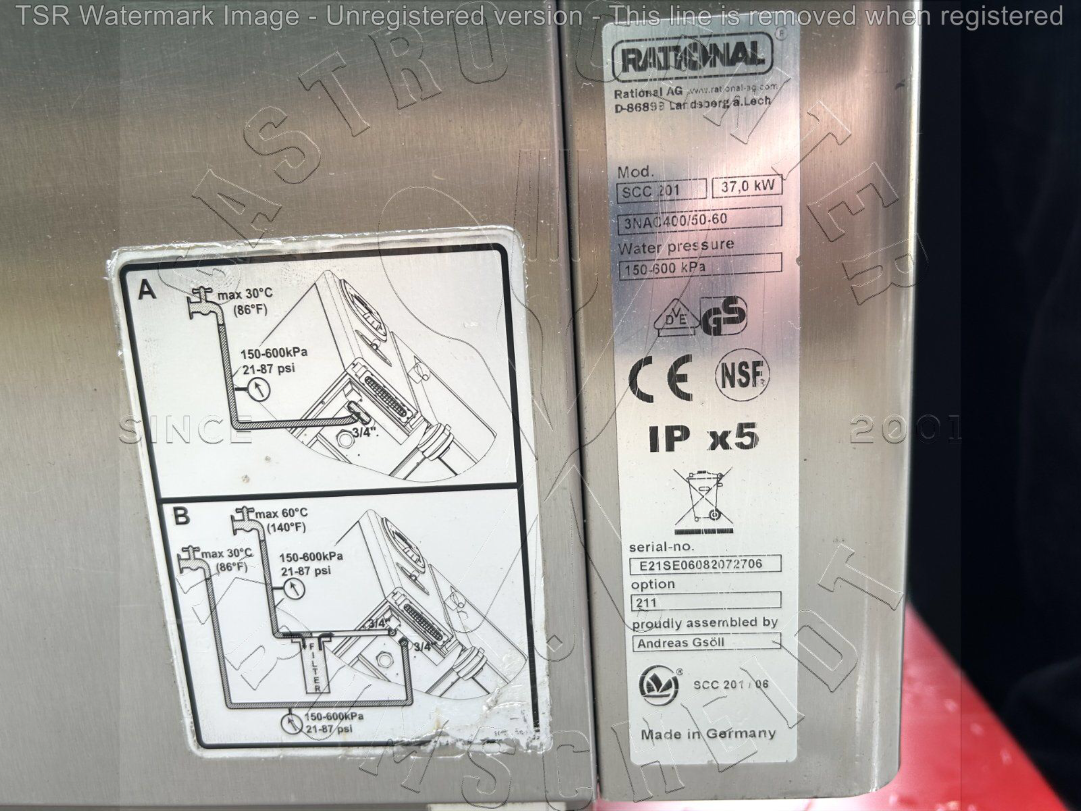 Rational SSC 201 Kombidämpfer ,20 x 1/1 GN/ Konvektomat