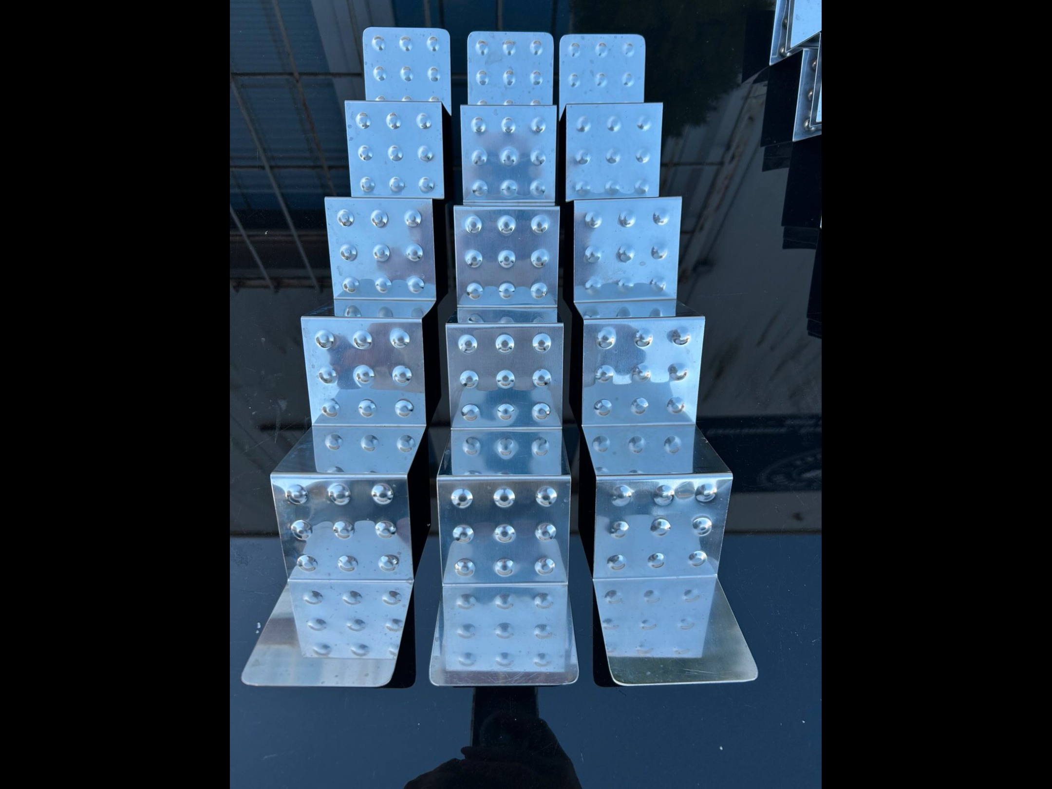 3 x Snackablage/ 5 Fächer/Bäckerei