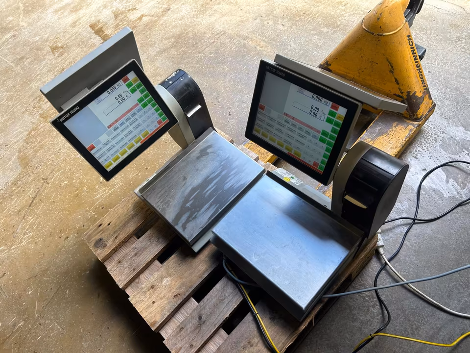 2x Mettler Toledo UC-HTT-M-CT Ladenwaage/ Waage/ mit Drucker
