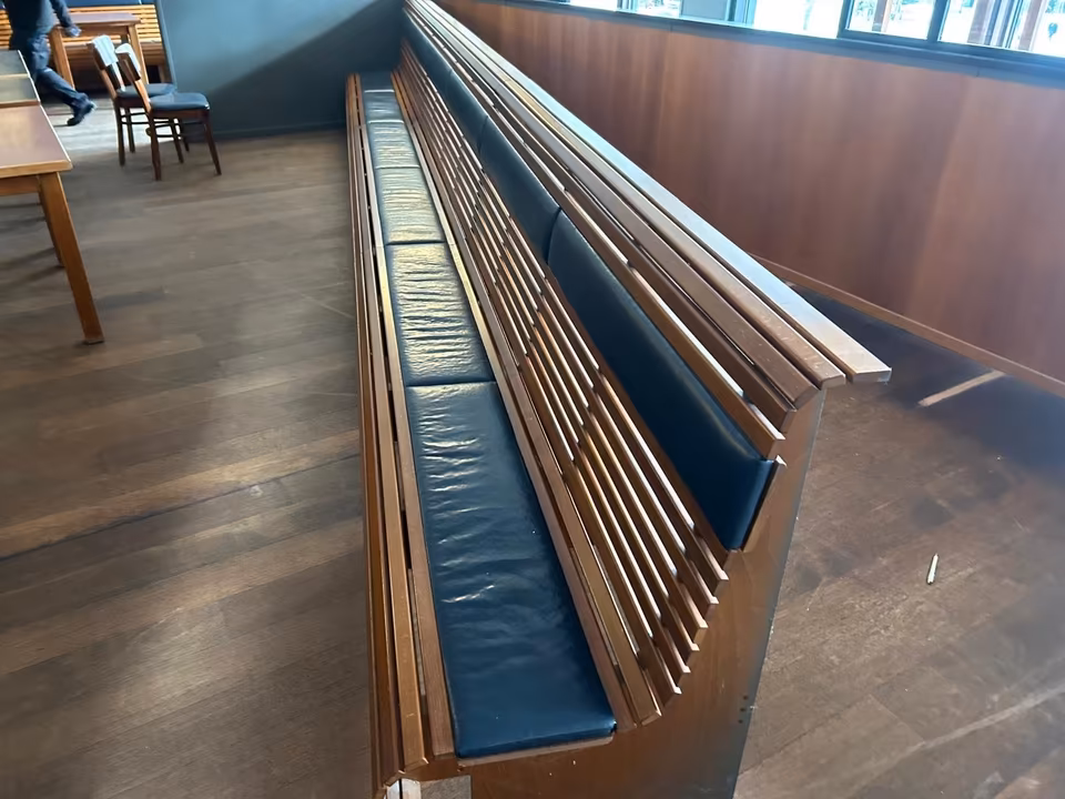 Bänke/ Polsterbänke/ Dinerbänke/ Industrie-Stil/ 54 Meter
